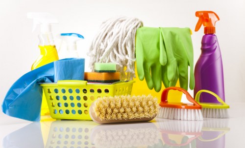 Waste handling and disposal compliance for a cleaning service