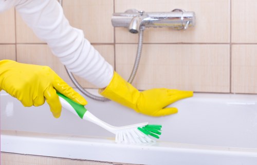 Deep cleaning a fabric sofa in West London